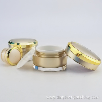 Plastic Cosmetics Packaging Acrylic Cream Jar 15g30g50g